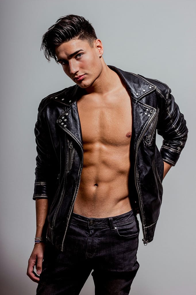 8 Essential Types of Jackets, shirtless man in Jacket, Hotmaleclub